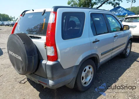 2005 Honda Cr-V Lx из США, поврежденный, VIN SHSRD68595U301933